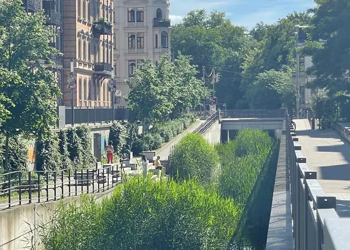 Апартаменты Innenstadt Refugium In Ruhiger Wasserlage+balkon *